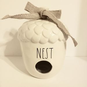 Rae Dunn Acorn NEST Birdhouse